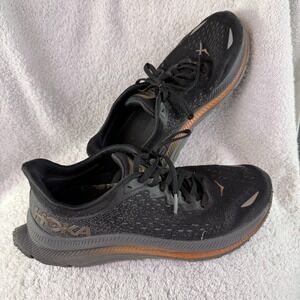 Hoka One One Kawana Womens 8.5 B Black Running Athletic Shoes Sneakers